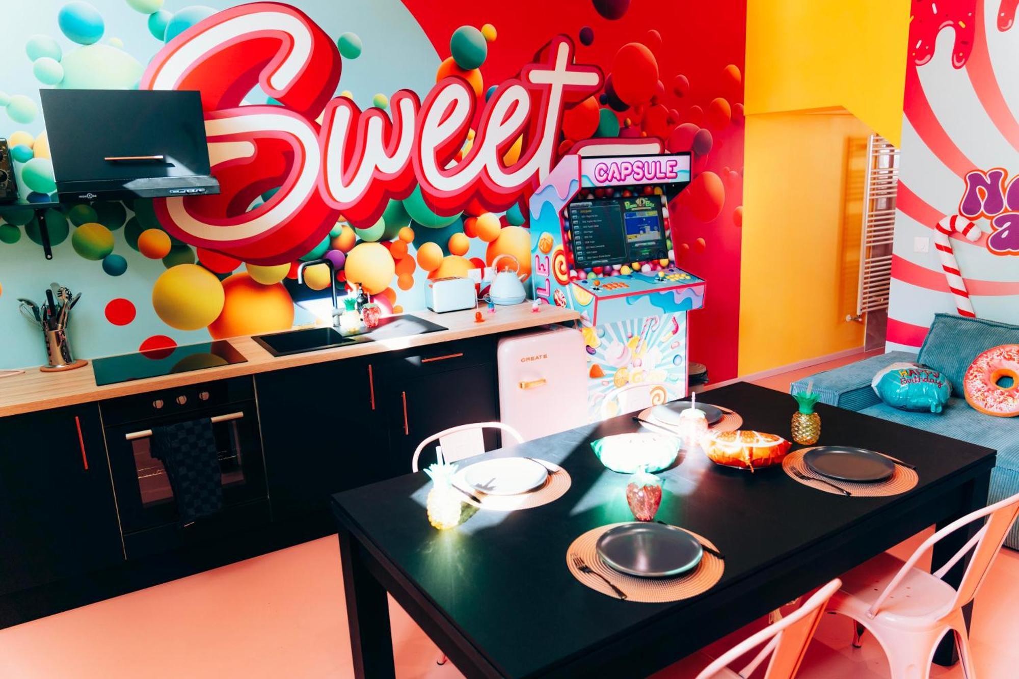 Capsule Bonbon - Balneo - Sauna - Billard - Nintendo Switch Дуе Екстер'єр фото